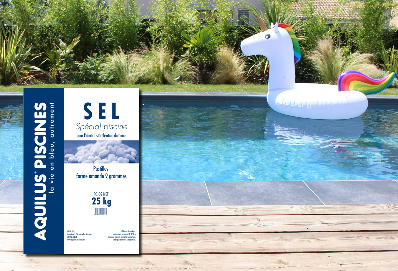 sel traitement eau piscine