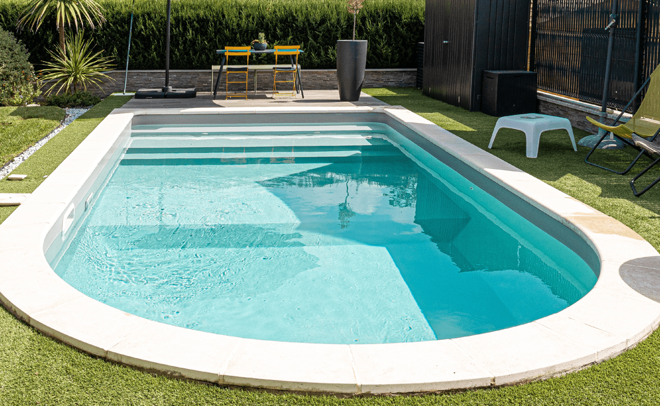 Piscine arrondie concept marquises