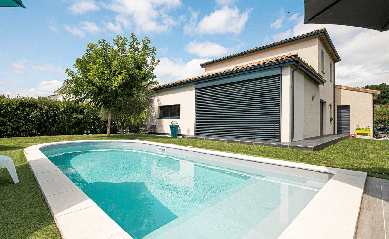 Piscine arrondie concept marquises