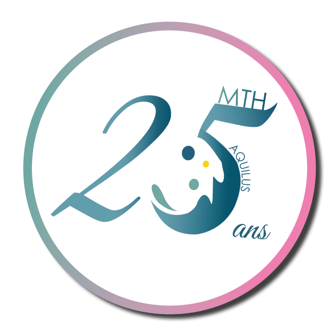 Logo rose 25 ans MTH