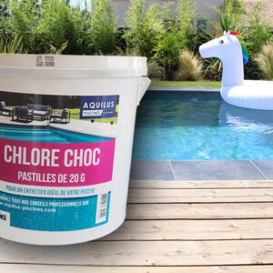 CHLORE CHOC 20g 5KG AQUILUS